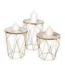3 Table salon crystale